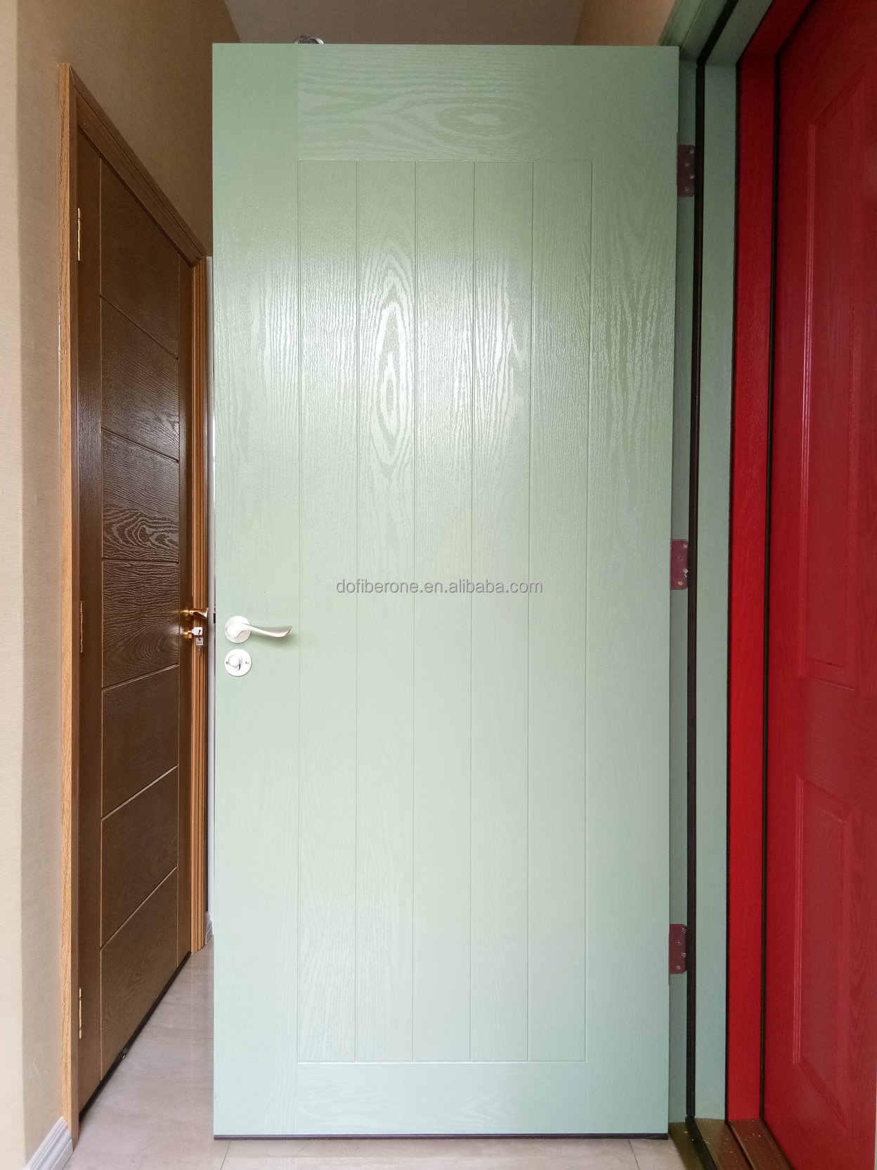 Shanghai Dofiberone US and UK standard fiberglass exterior door