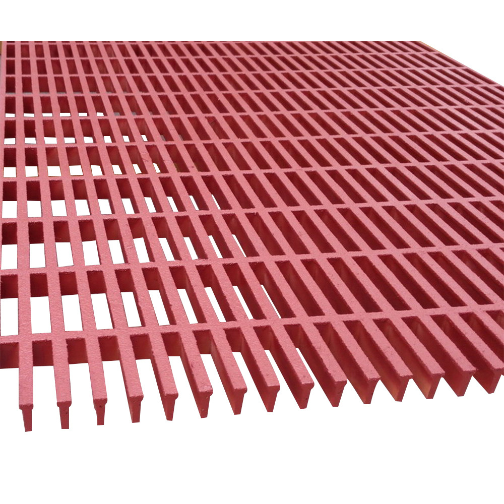 USA standard mesh1.5x 1.5inch 38mm thick fiberglass GRP FRP molded grating