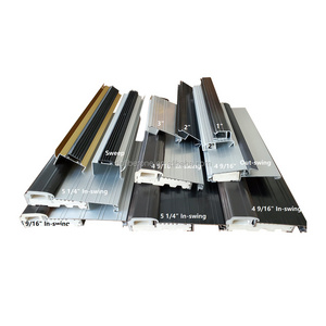 116, 143, 167, 193, 218, 243mm USA standard exterior and interior aluminum WPC PVC door threshold