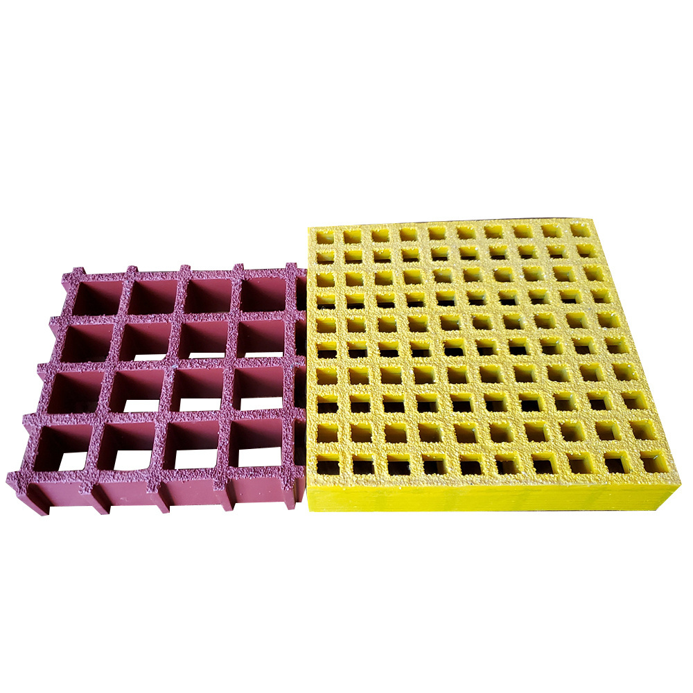 USA standard mesh1.5x 1.5inch 38mm thick fiberglass GRP FRP molded grating