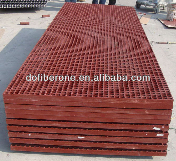 Fiberglass GRP FRP pultruded grating 25mm 30mm 38mm 50mm T I-bar