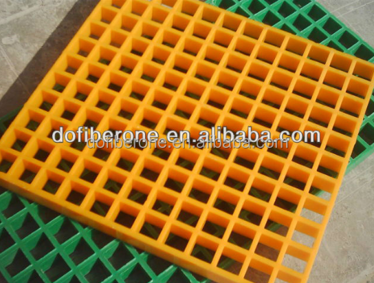 USA standard Fiberglass Plastic Grating 4x8 FRP Sheets