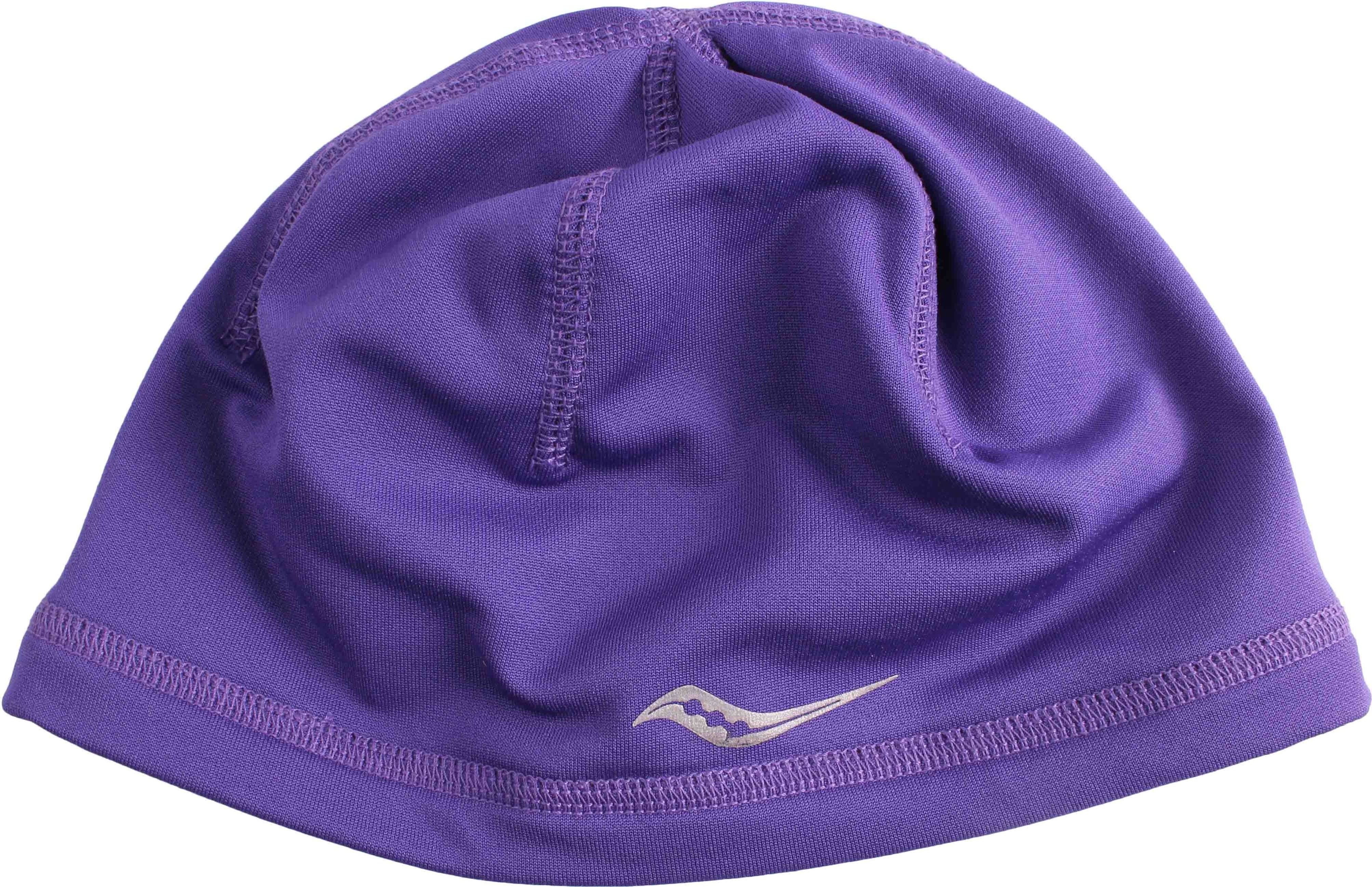 Women's quick dry windproof warm ponytail hole reversible winter running beanie