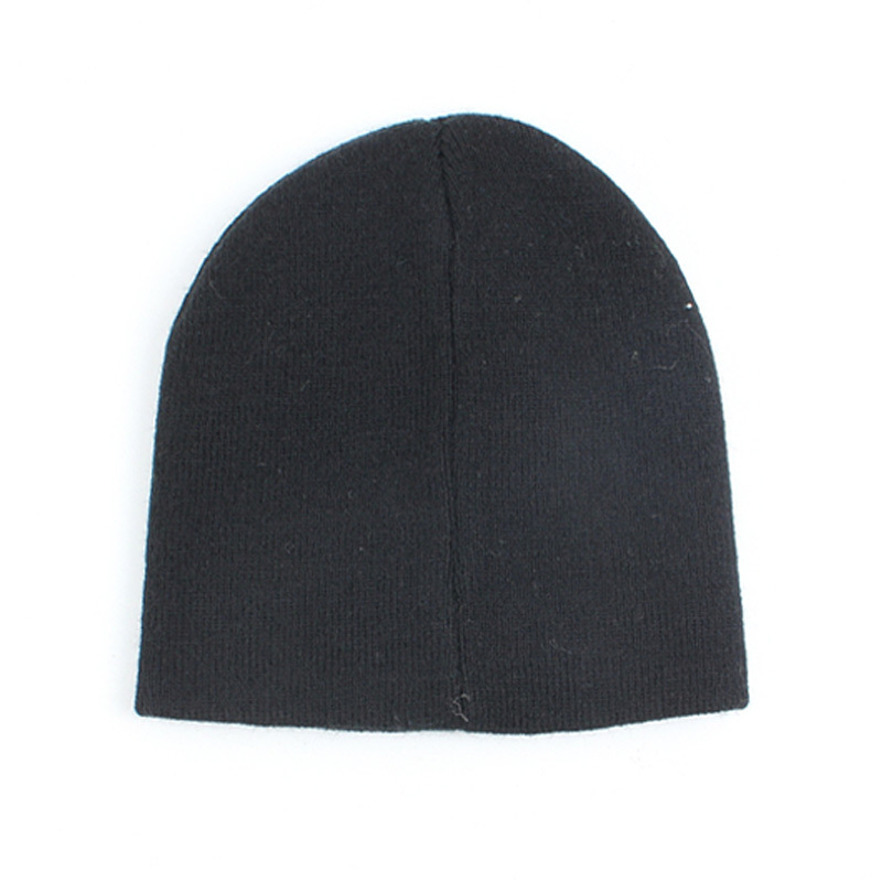 OEM Custom Striped Beenies Hats Embroidery Beanie Head Cap