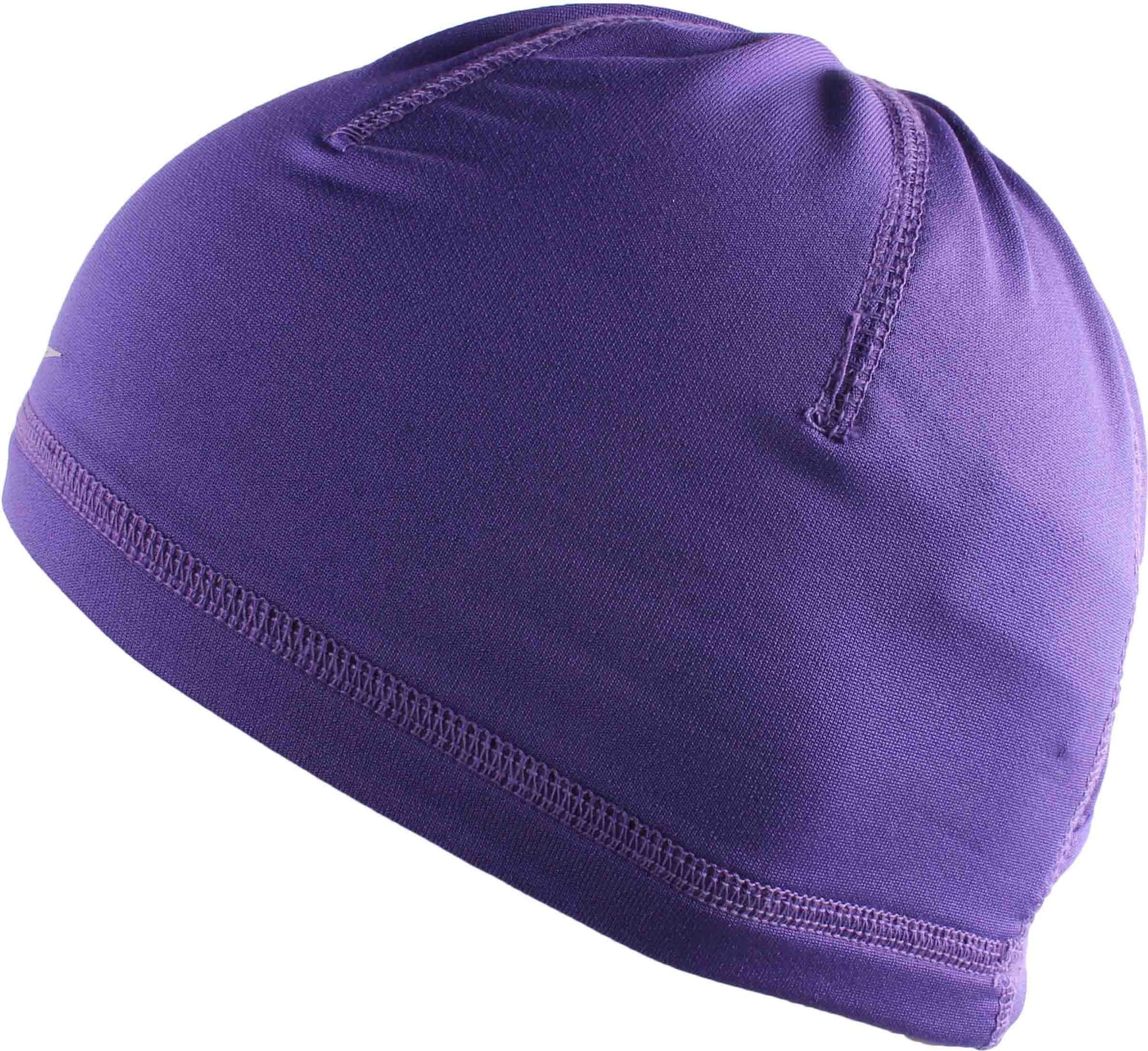 Women's quick dry windproof warm ponytail hole reversible winter running beanie