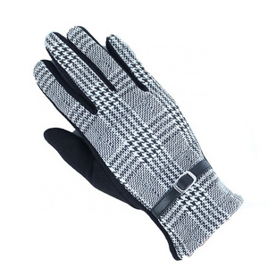 Winter warm suede heated women gloves driving gloves for women fashion gloves women accessories