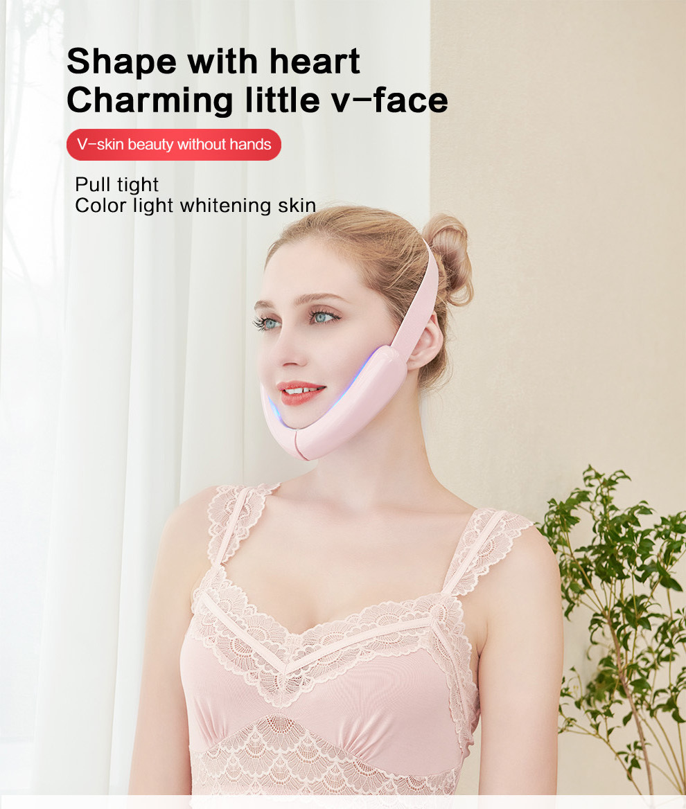 Face Lifting Device Electric V Face Machine Double Chin Reducer Electric V Face Shaping Massage