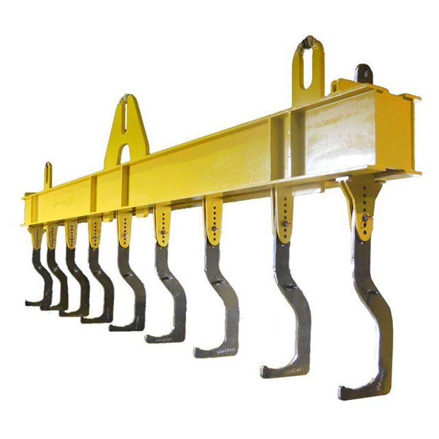 Heavy Duty Steel Roller Lifting Appraratus Adjustable Steel Lifting Spreader Beam