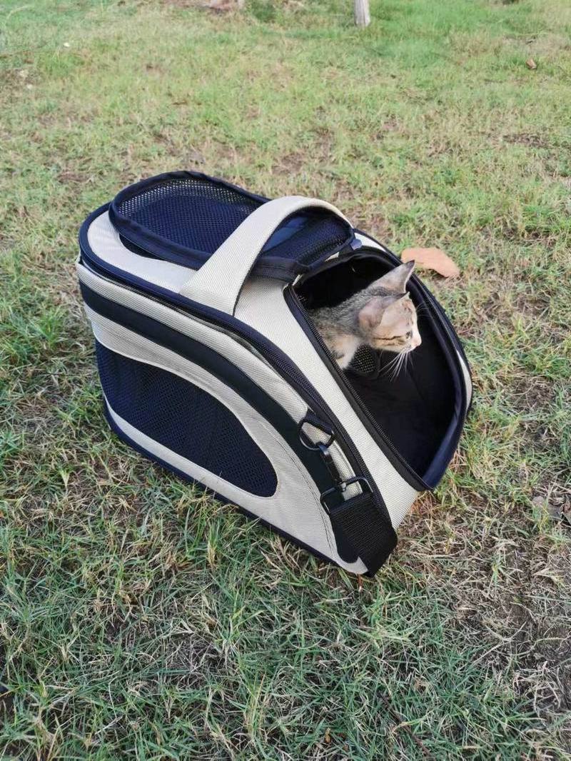 Wholesale Custom Logo Pet Travel Carrier Bag Portable Pet Bag Carrier for Cats and Dogs Travel Pet Shoulder Bag