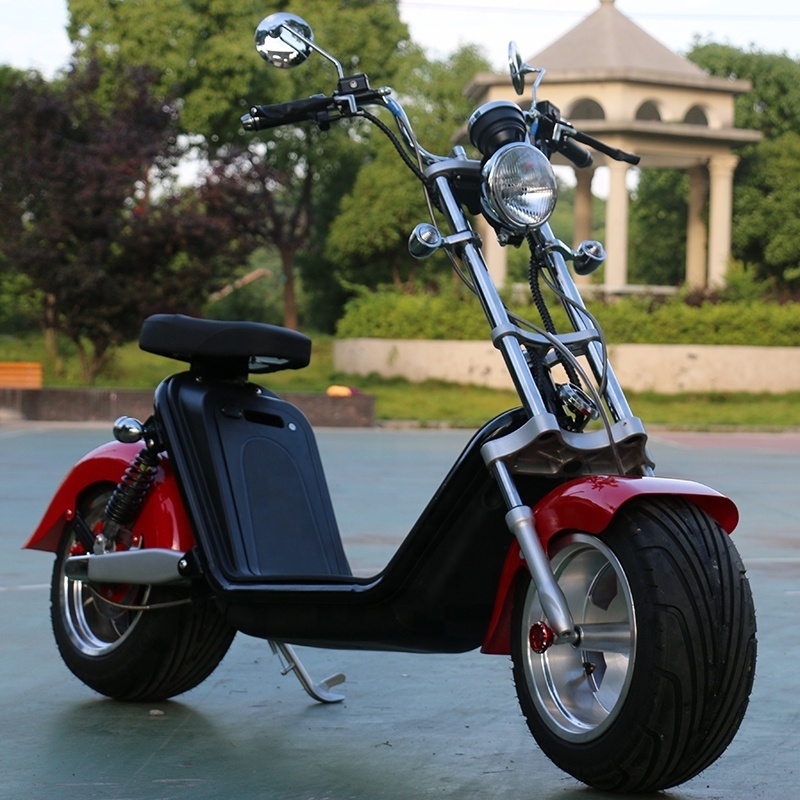 2020 New Dogebos Europe Warehouse Removable Battery Range 100km CE Certificate Citycoco/Electric Scooter