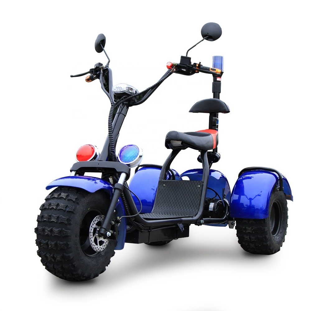 DOGEBOS European warehouse 1500W 2000W citiycoco  Zappy 3 Wheel Electric Scooter