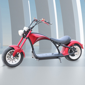 EEC/COC Removable Battery M1 Electric Motorcycle Fat Tire 2000w High Speed Electric Scooter