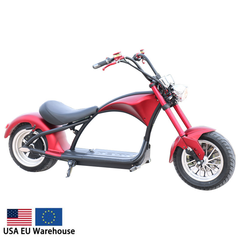 EEC/COC Removable Battery M1 Electric Motorcycle Fat Tire 2000w High Speed Electric Scooter