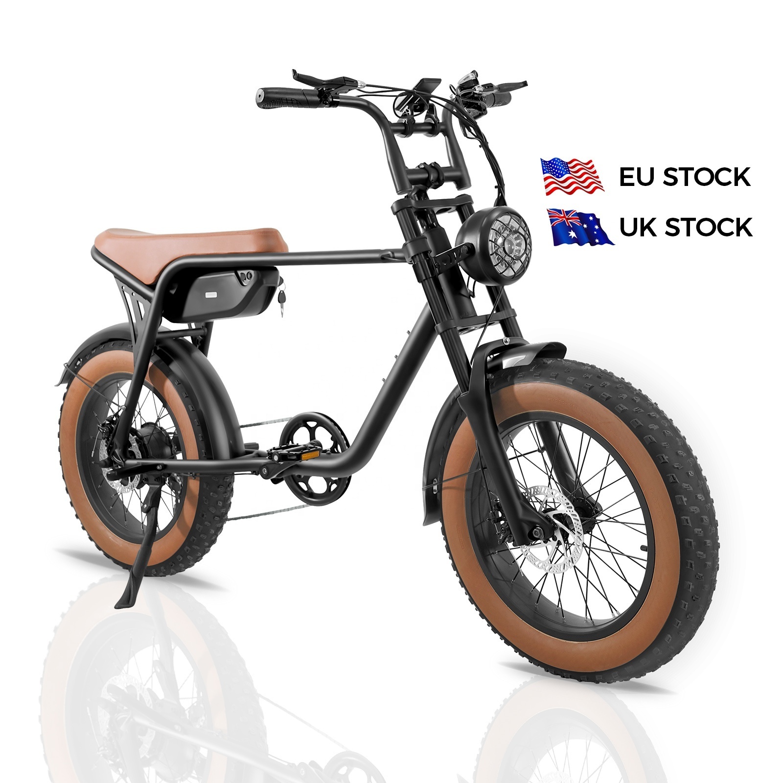 European Warehouse 20 inch K3 Electric Bike dropshipping  High Motor 250W 48V 15AH Mountain Off-road Fat Tire Electric Bicycle