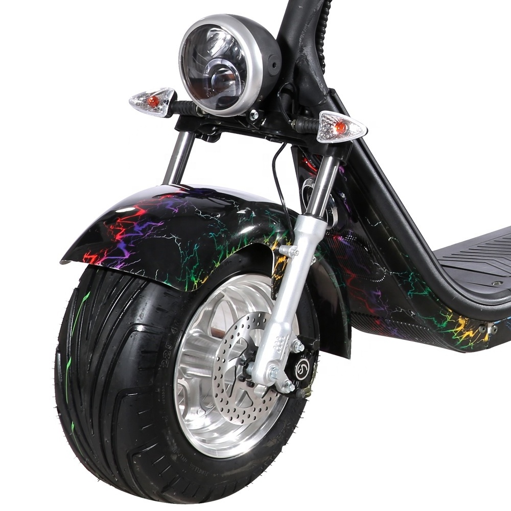 SC09 1500W Zappy 3 Wheel Citycoco Scooter EEC Motorcycles EEC Electric Scooter in European warehouse