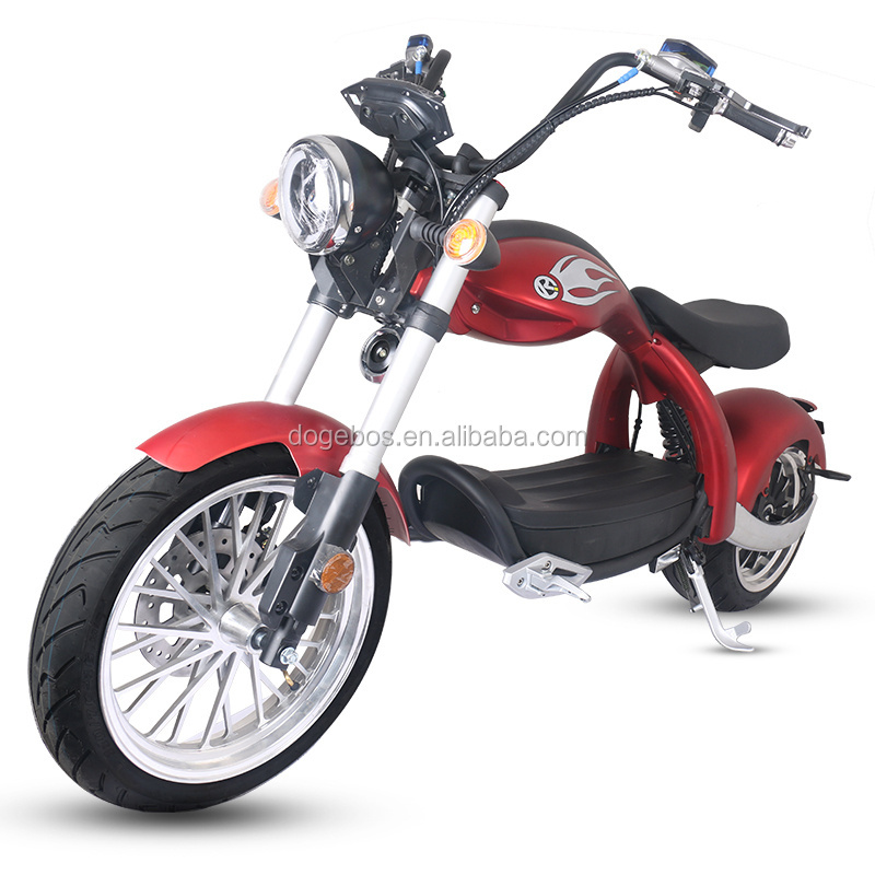 Europe Warehouse Eec Coc 1000W 2000W M4 Motorbike Citycoco Electric Scooter For Adult