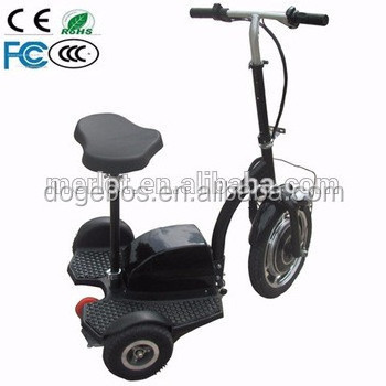 350W/500W New Arrival 3 Wheels Kids Kick Buggy 10 Inch Electric Scooter for sale