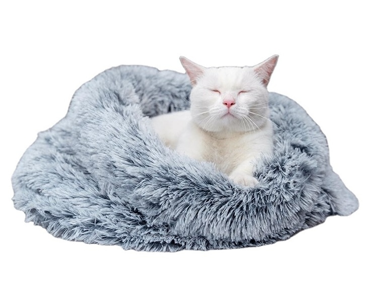 Large Cat Bed Cushion Products Wholesale Luxury OEM Logo pet sleeping bag for small animal in winter pet sleeping supplies