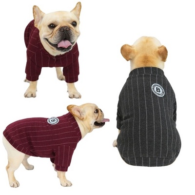 Hooded Sweatshirt Pet Coat Puppy Jacket for Small Medium Dogs French Bulldog Coat Chihuahua Yorkie Pet Costume Soft Dog Winter