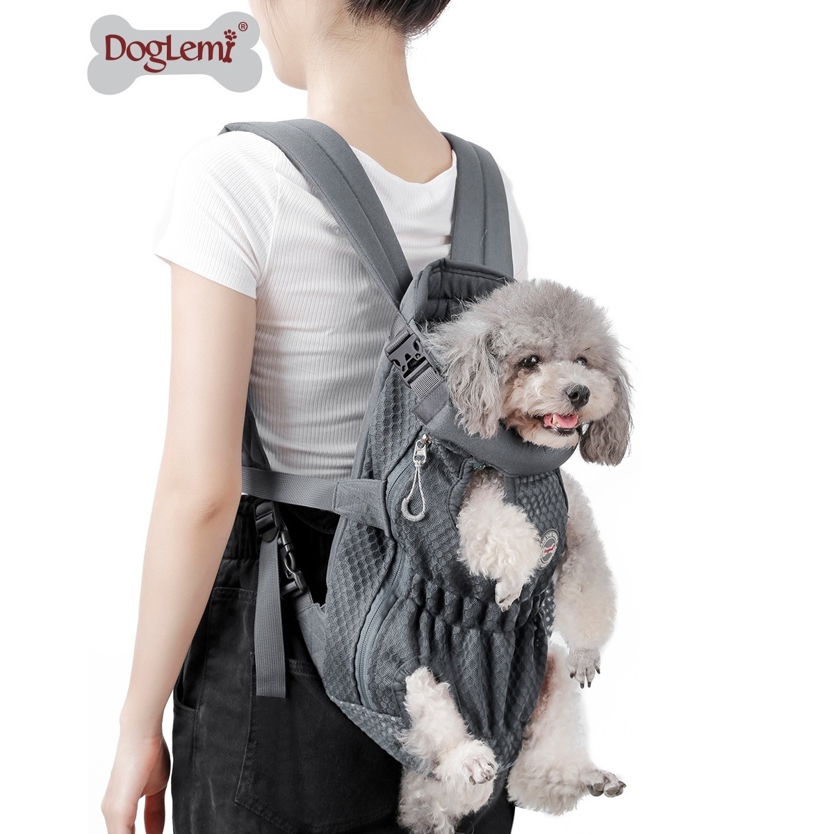 Guangzhou breathable cat pet backpack ,dog carrier hands free sling outdoor