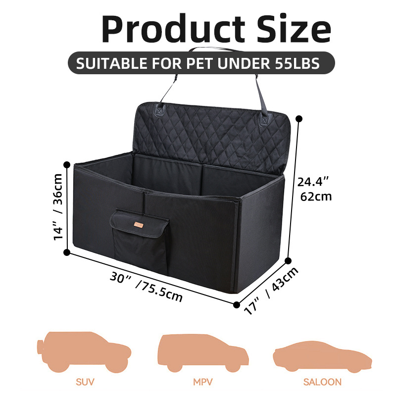 Pet Dog Car Seat for Medium Dogs Large Dogs,  Dog Booster Seat for Car ,Pet Lookout Car Seat Bed