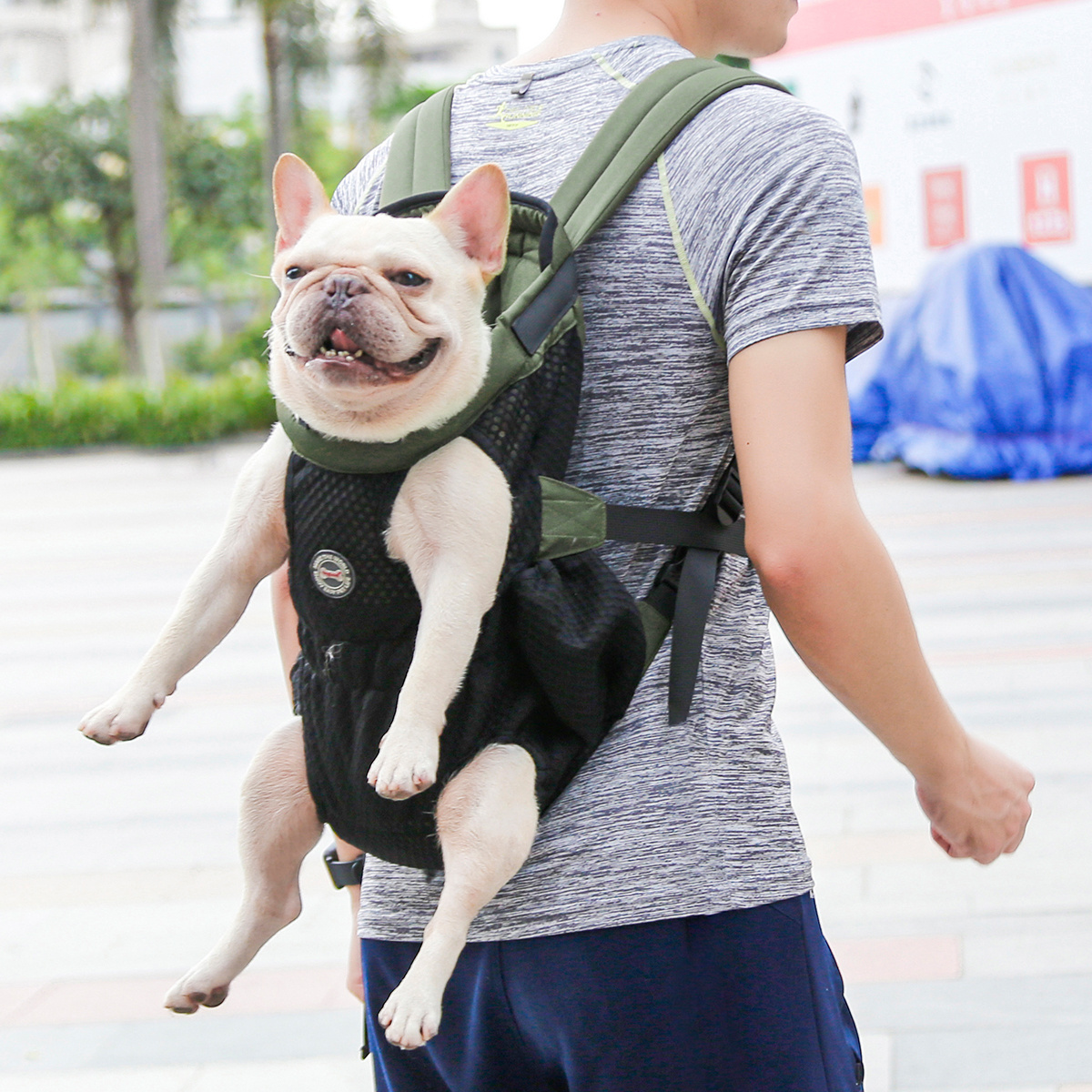 Pet Backpack Carrier Dog Bag Front Chest Backpack Carrier Handbag