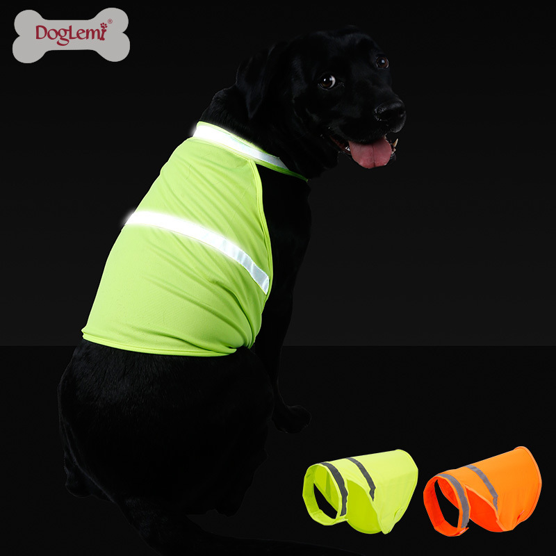 Dog Pet Reflective Safety Neon Color tactical Dog Hunting Jacket Vest small dog vest