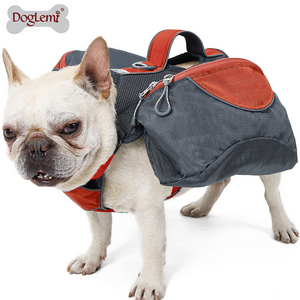 Pet dog self saddle bag harness backpack ,Pet backpack carrier dog saddle