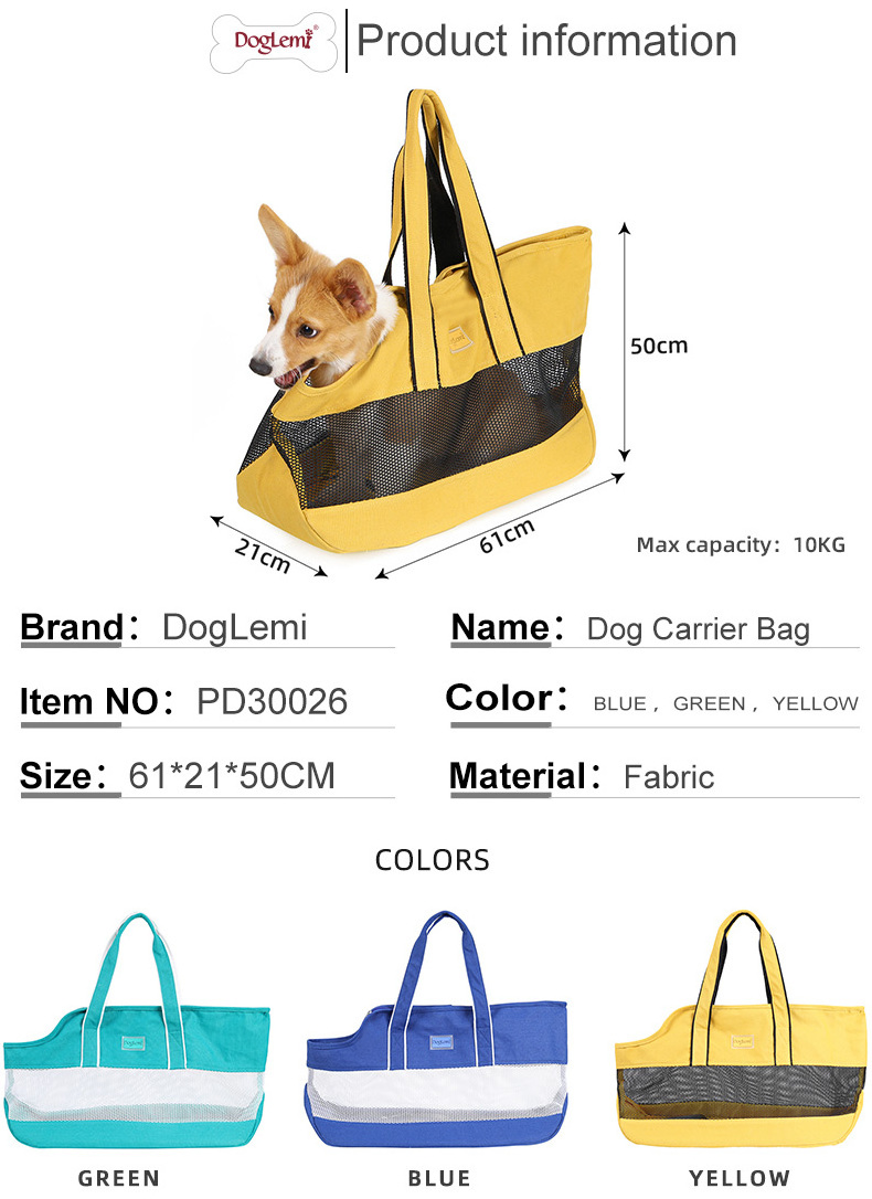 Designer dog cat pet carrier travel bag ,durable soft-sided pet carrier tote bag