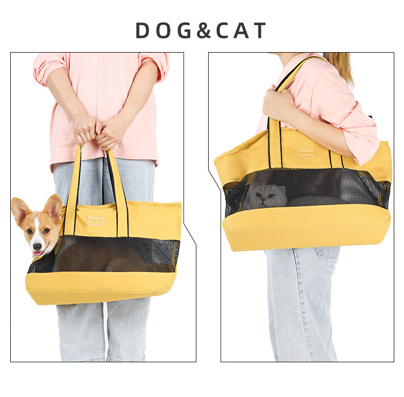 Designer dog cat pet carrier travel bag ,durable soft-sided pet carrier tote bag