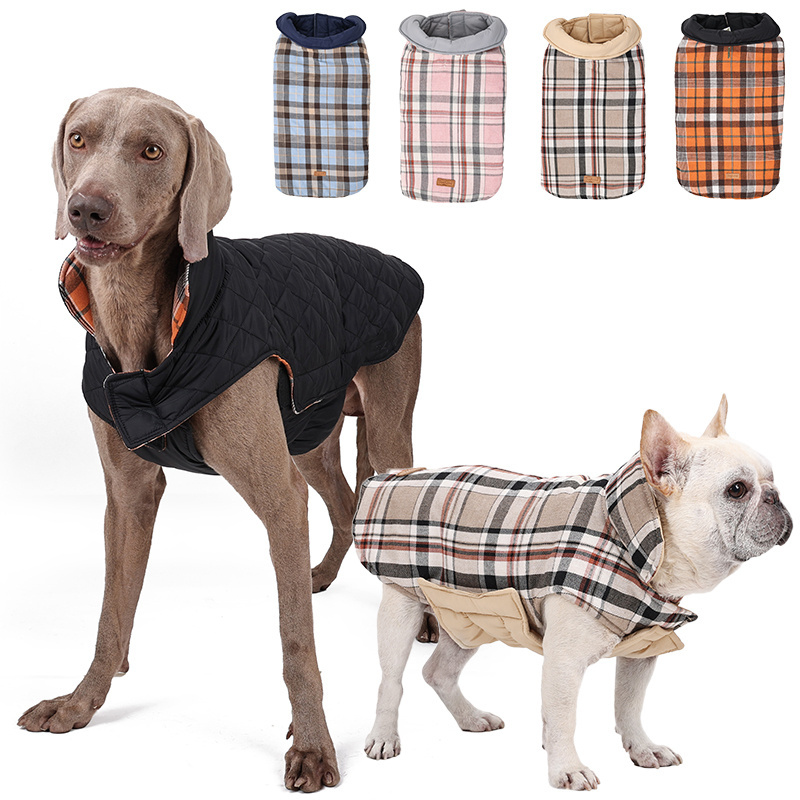 Manufacturer Wholesale Luxury Designer Dog Coat Dog Jacket Winter French Bulldog Fashion Dog Clothes