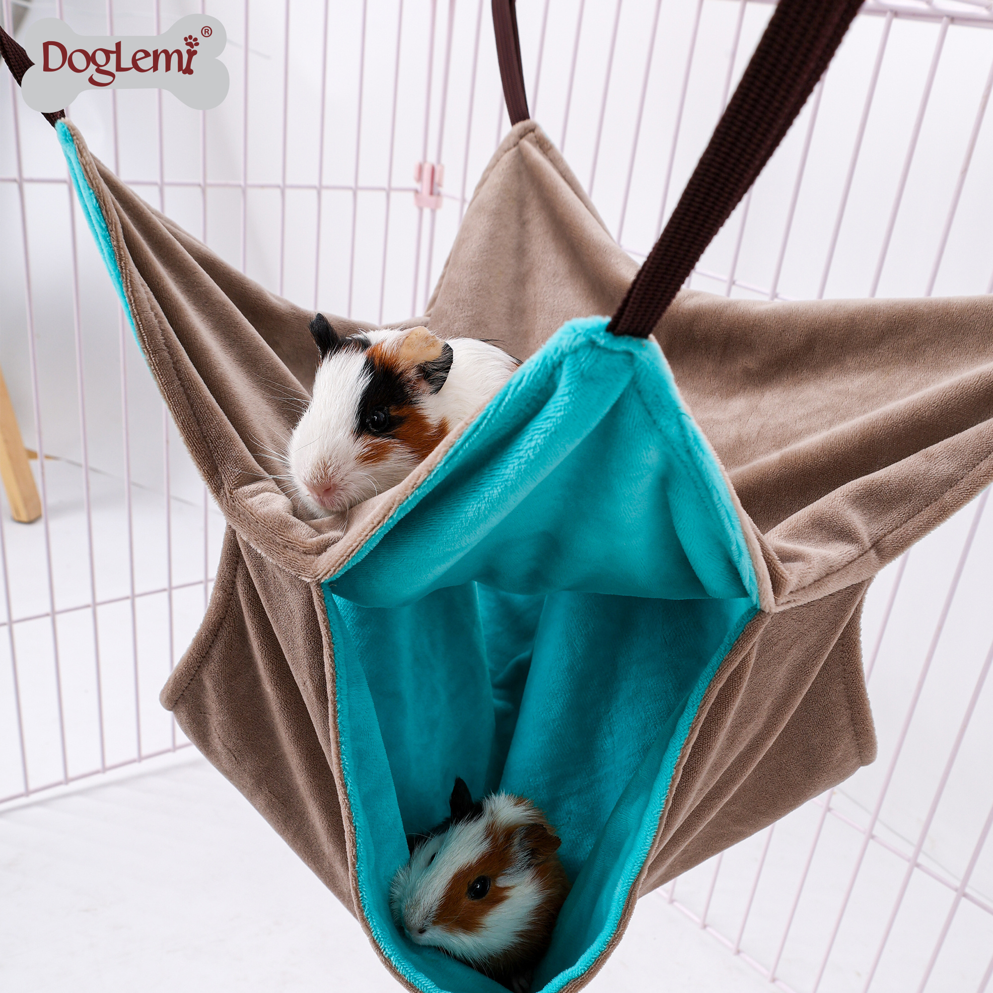 Warm custom factory small animals 4 designs cat hammock window wholesale cat tunnel