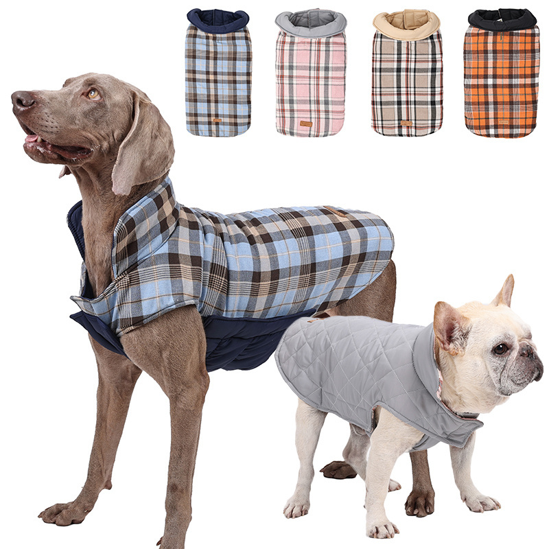 Manufacturer Wholesale Luxury Designer Dog Coat Dog Jacket Winter French Bulldog Fashion Dog Clothes