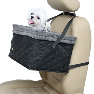 2023 Hot Luxury Nonslip Dual use winter summer durable soft dog hammock car seat bed for back seat