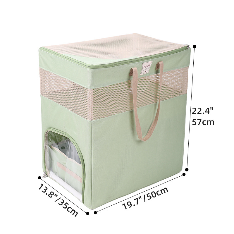 Pet Carrier Bag Portable Cat Travel Bag Kennels Outdoor Playpen Crates Cat Cage Carrier and Litter Box