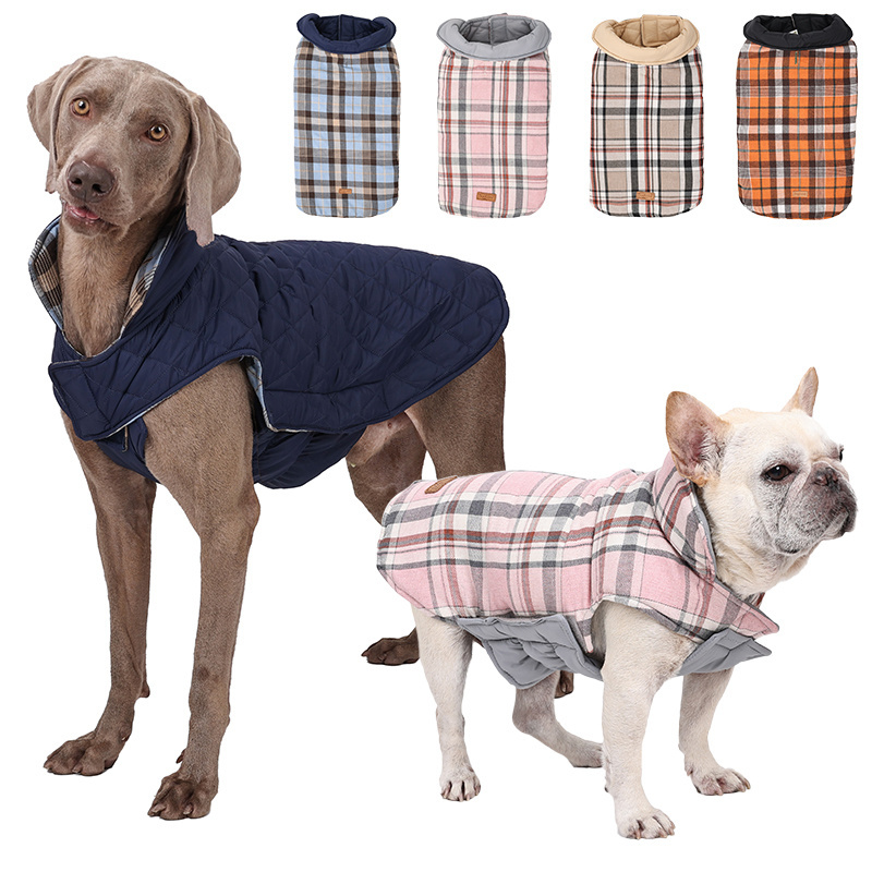 Manufacturer Wholesale Luxury Designer Dog Coat Dog Jacket Winter French Bulldog Fashion Dog Clothes