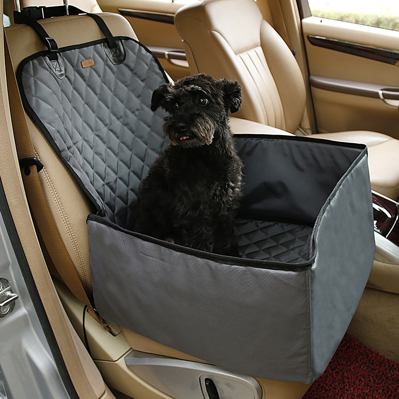 Doglemi Deluxe 2 in 1 waterproof Vehicle Pet front Seat Cover Dog Hammock Pet Car Seat