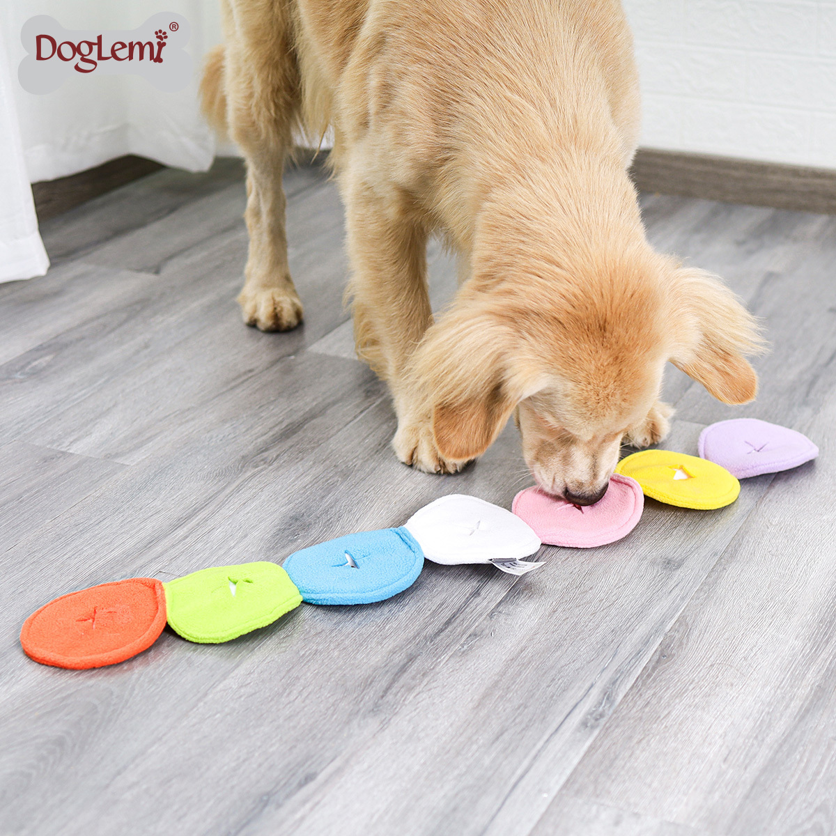 Pet smart puzzle plush dog toy manufacturer ,Colorful macaron food dog toys plush