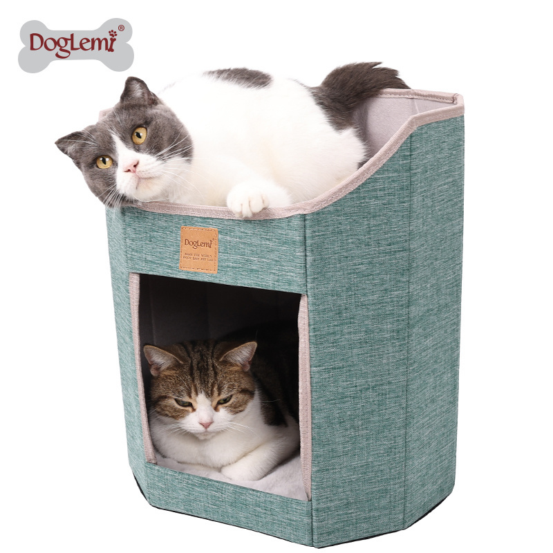 Hot sale Foldable Super Soft Pet House Portable Excursion Outdoor Dog Bed Sofa Winter Warm Cat Kennel