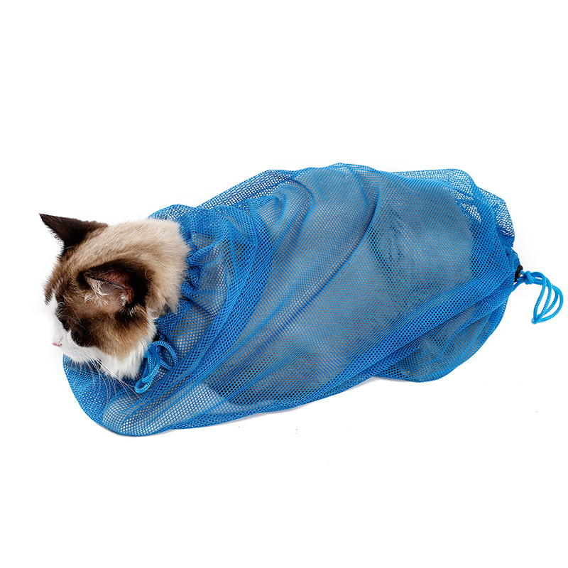 Cat Shower Bath Bag Cat Grooming No Scrathcing Bag