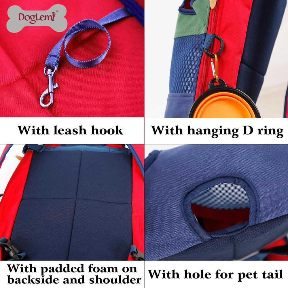 Hot Newest Hand Free Canvas Dog Sling Carrying Bag Mesh Breathable Pet Bag Carrier Dog