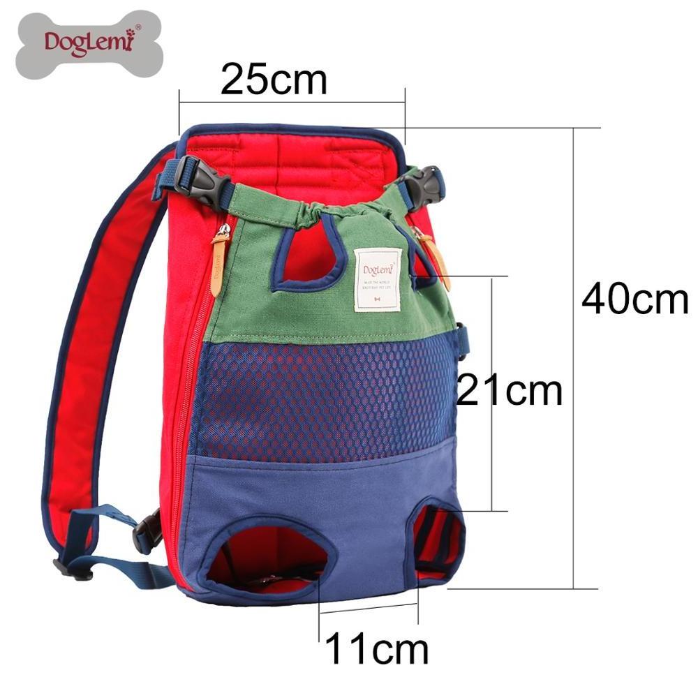 Hot Newest Hand Free Canvas Dog Sling Carrying Bag Mesh Breathable Pet Bag Carrier Dog