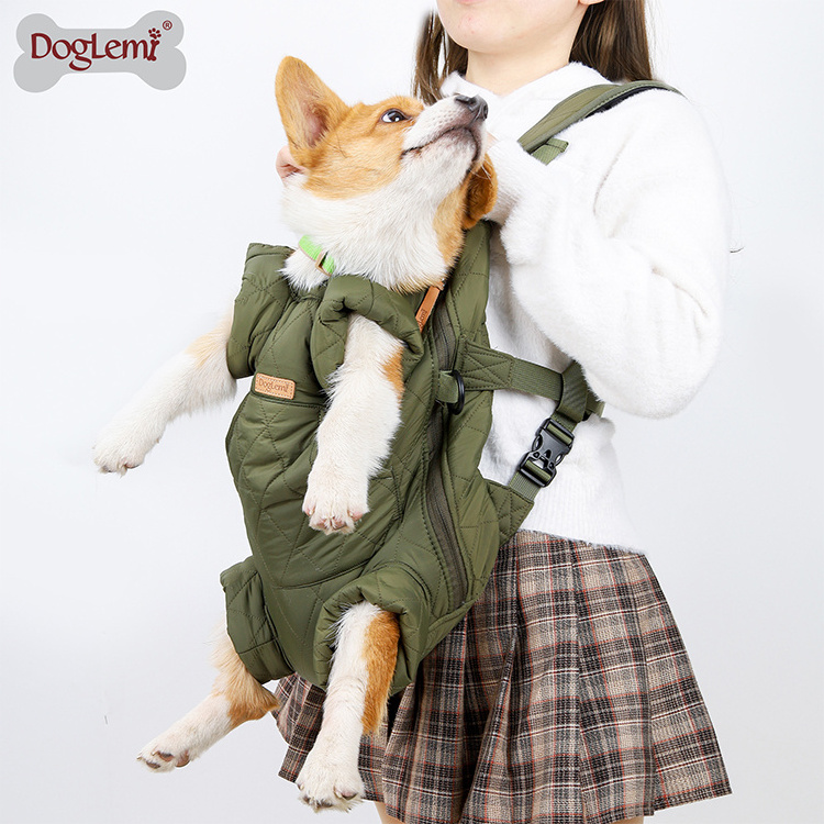 Winter cozy portable travel pet bag carrier backpack ,Comfort warm backpack dog supplies