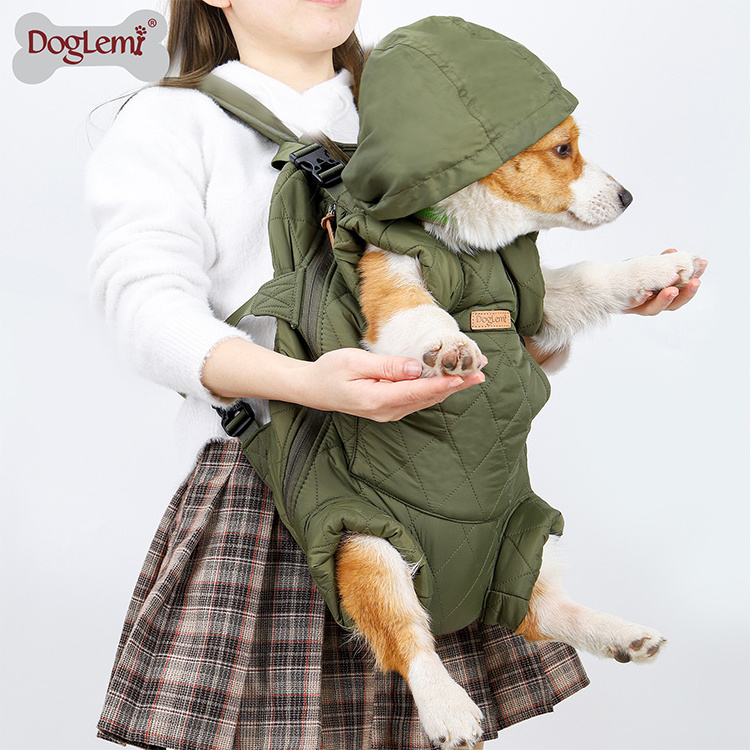 Winter cozy portable travel pet bag carrier backpack ,Comfort warm backpack dog supplies