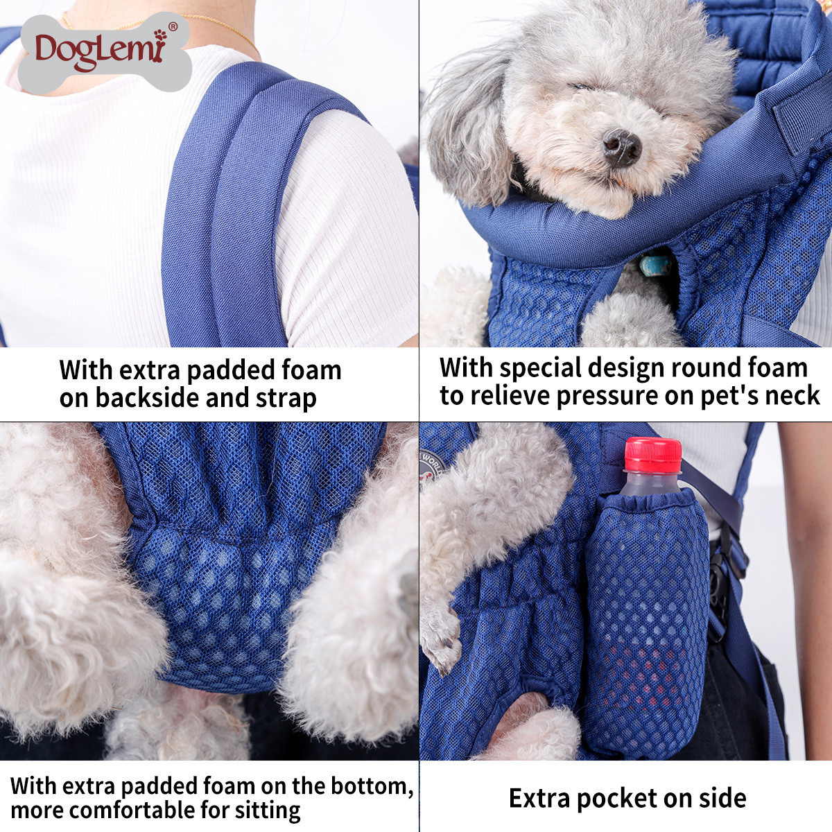 Summer Mesh Oxford Nylon breathable adjustable soft small animal Dog Pet Carrier Backpack