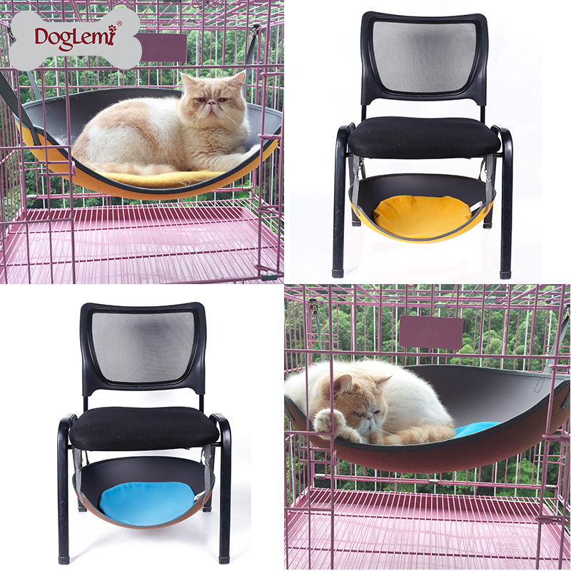 Hot sale Cat/Kitten Dog/Puppy pet bed lounger Cage hammock pet swing bed for cat