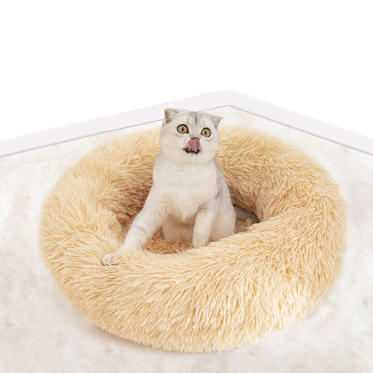 Multiple Options Warm Organic Cotton Pet Bed with Antiskid Bottom