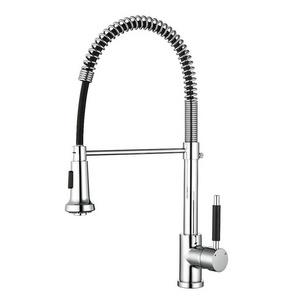 Pull Out 304 Stainless Steel Taps Sink Water Mixer telescopic pull down Kitchen Faucets head