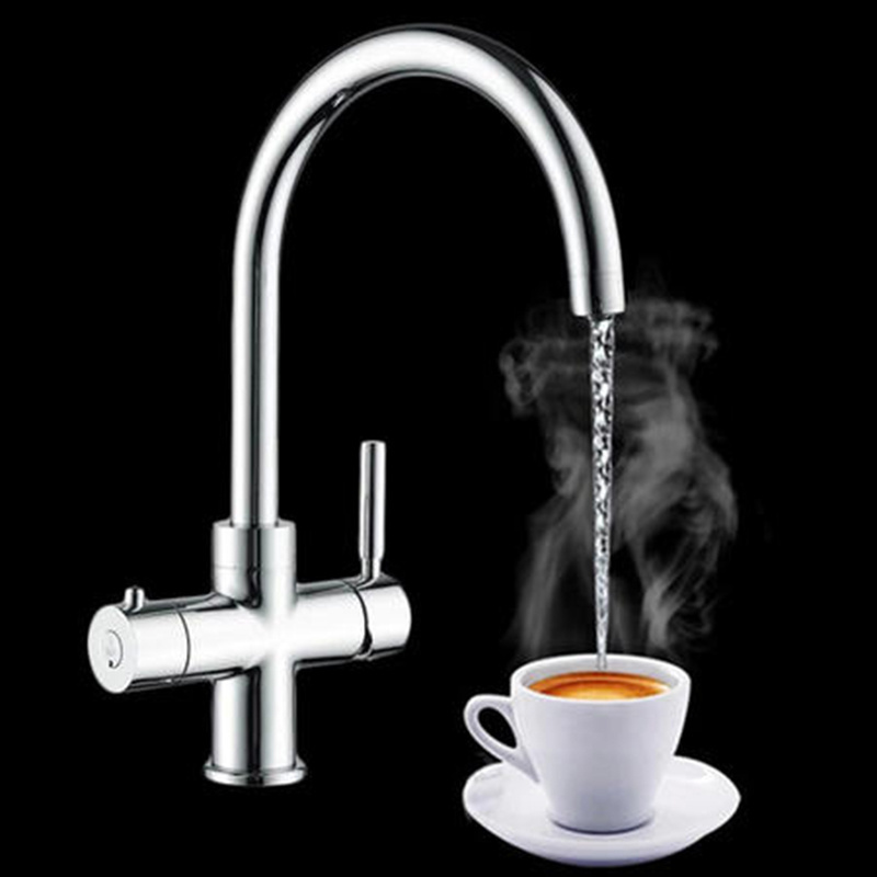 Child Lock Water Heat Tap Instant Boiling Water Faucet