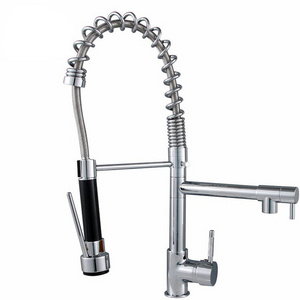 Tri-Flow 3 Way Kitchen Sink Faucet with Filtered Drinking Water Oulet Multi Function Pre-Rinse Commercial Style Kitchen Faucet